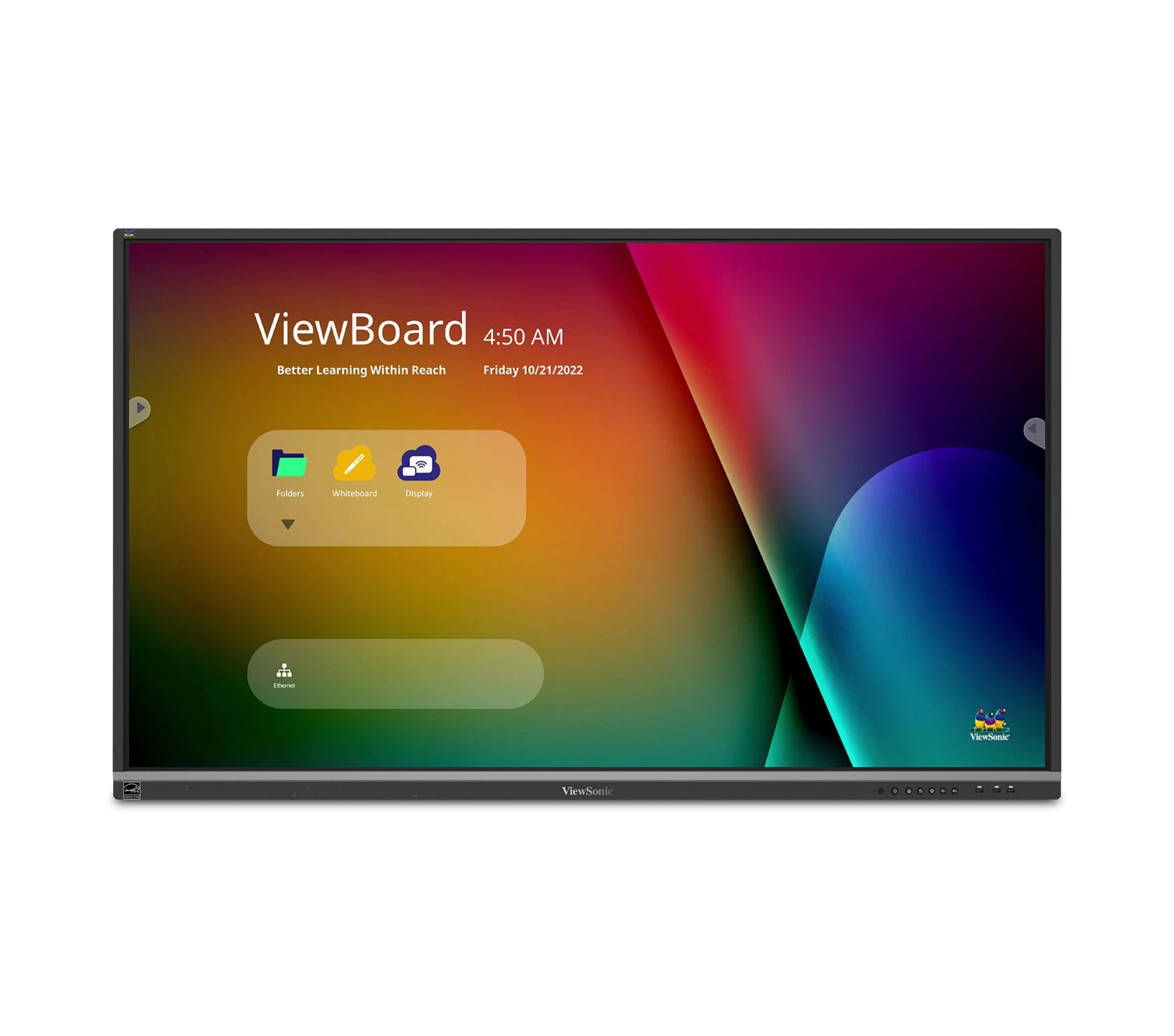 ViewSonic IFP6550-5 65" 4K Interactive Display