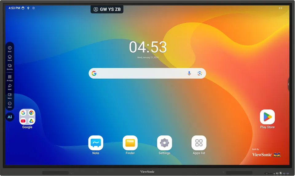 ViewSonic ViewBoard IN7505-C 75" 4K